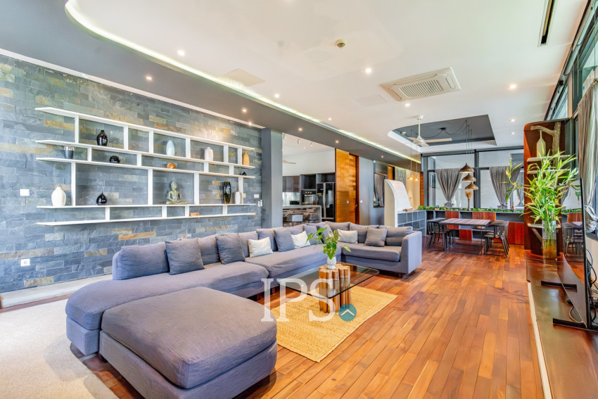 អាផាតមិន ៣បន្ទប់គេង សម្រាប់ជួល - ទន្លេបាសាក់ ភ្នំពេញ