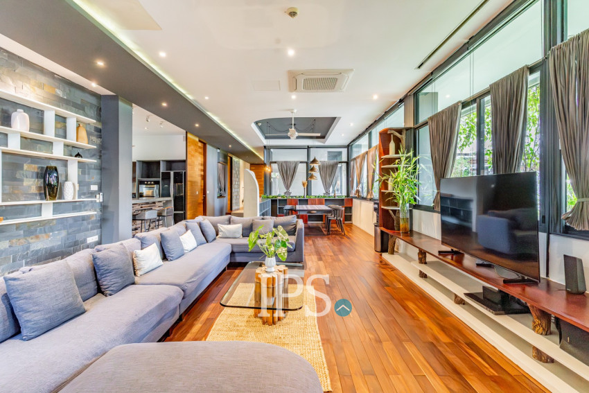 អាផាតមិន ៣បន្ទប់គេង សម្រាប់ជួល - ទន្លេបាសាក់ ភ្នំពេញ