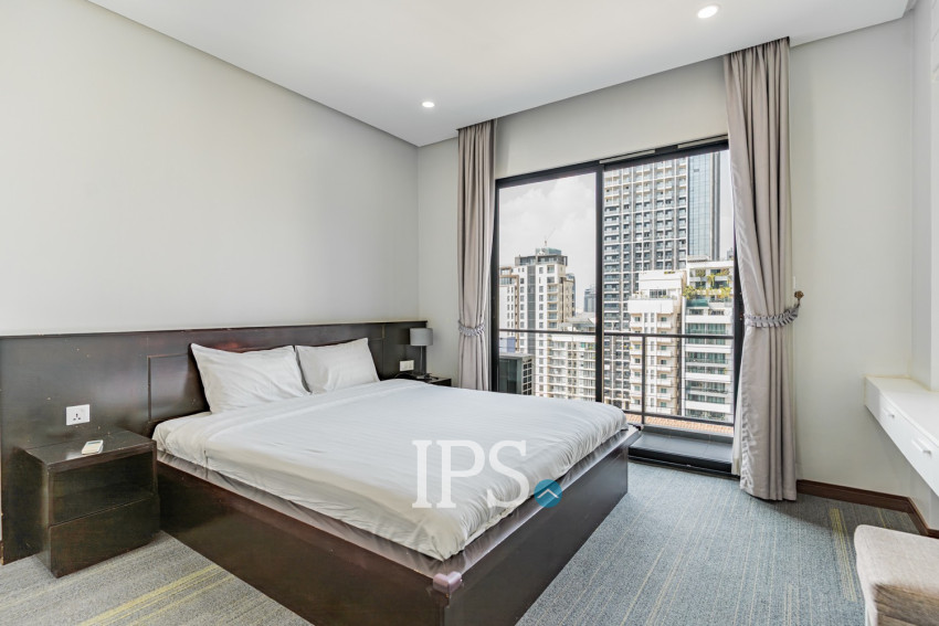 Duplex 4 Bedroom Serviced Penthouse For Rent - BKK1, Phnom Penh