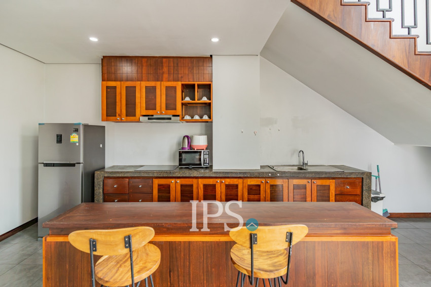 Duplex 4 Bedroom Serviced Penthouse For Rent - BKK1, Phnom Penh
