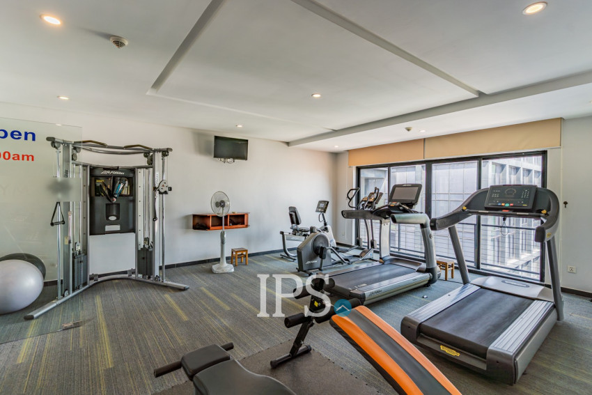 Duplex 4 Bedroom Serviced Penthouse For Rent - BKK1, Phnom Penh