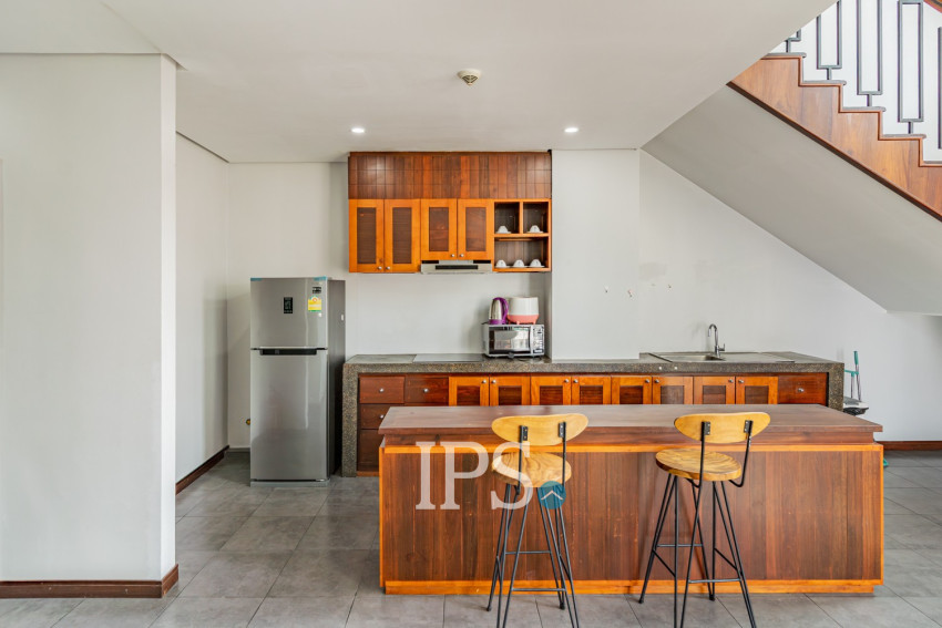 Duplex 4 Bedroom Serviced Penthouse For Rent - BKK1, Phnom Penh