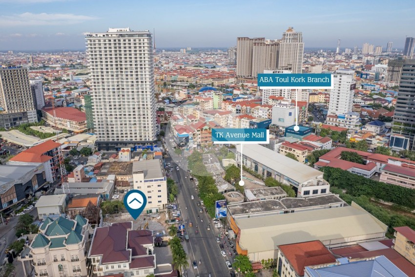 1209 Sqm Commercial Land For Rent - Toul Kork, Phnom Penh