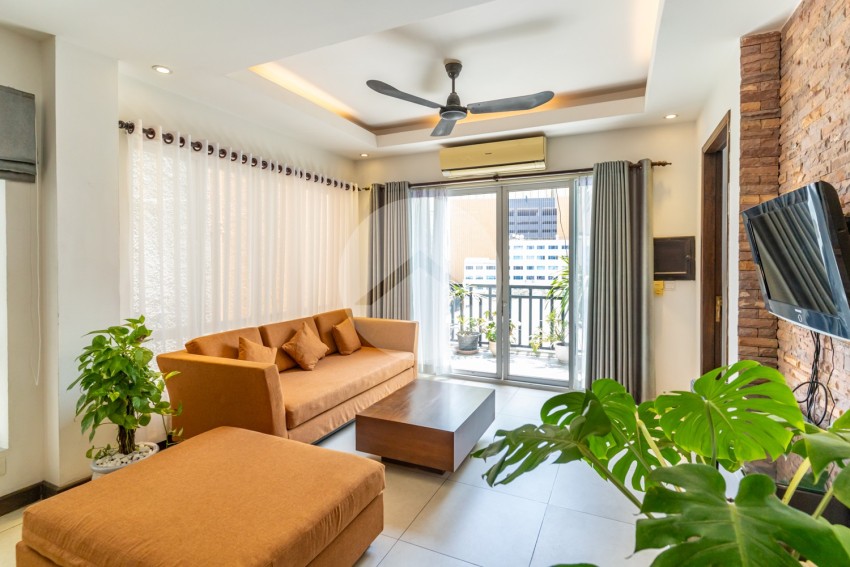 2 Bedroom Serviced Apartment For Rent - Tonle Bassac, Phnom Penh