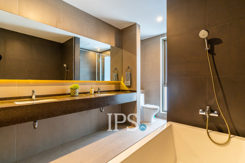 3 Bedroom Condo For Rent - Embassy Residence, Tonle Bassac, Phnom Penh