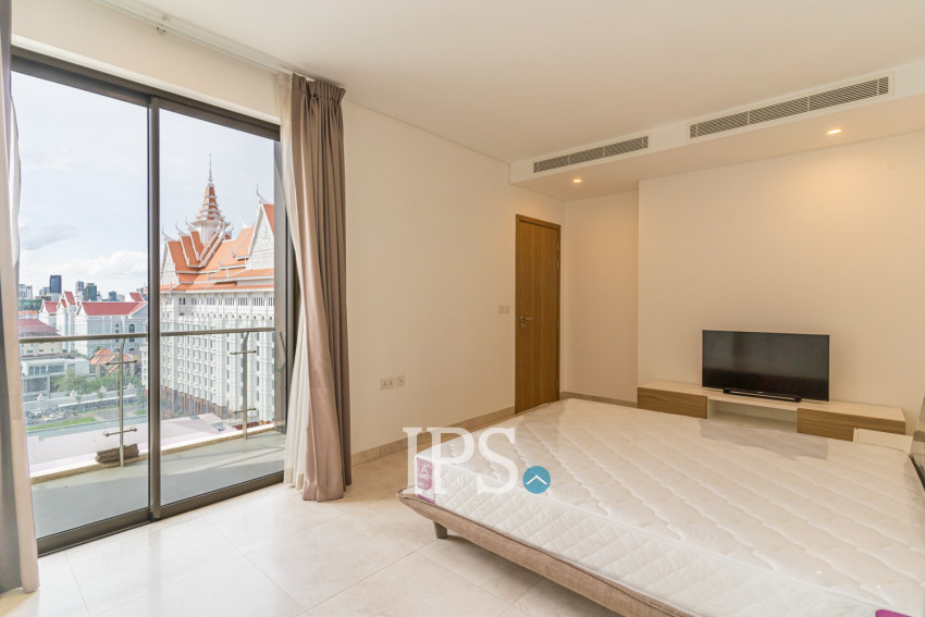 12th Floor 3 Bedroom Apartment For Sale - Embassy Residences, Tonle Bassac,  Phnom Penh