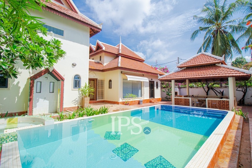 3 Bedroom Villa For Rent -  Svay Dangkum, Siem Reap