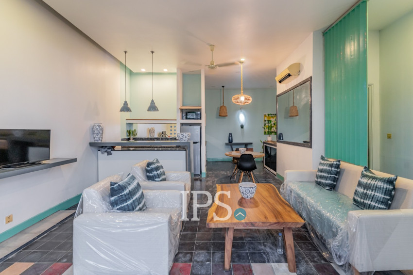 Renovated 2 Bedroom Apartment For Rent - Beoung Raing, Phnom Penh