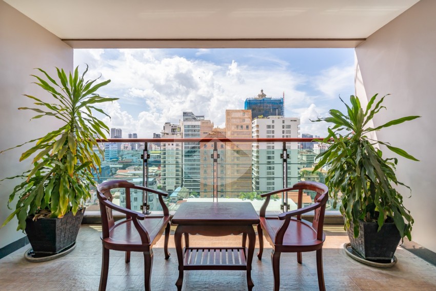 2 Bedroom Penthouse Serviced Apartment for Rent - BKK1, Phnom Penh
