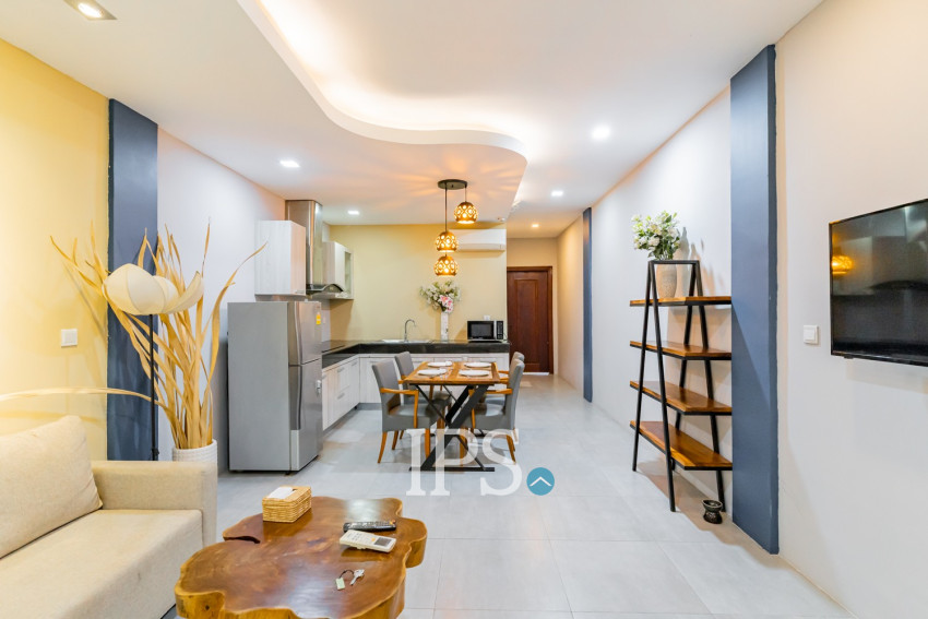 1 Bedroom Serviced Apartment For Rent - Phsar Kandal 1, Phnom Penh
