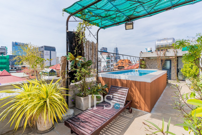 1 Bedroom Serviced Apartment For Rent - Phsar Kandal 1, Phnom Penh