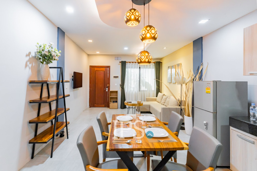 1 Bedroom Serviced Apartment For Rent - Phsar Kandal 1, Phnom Penh