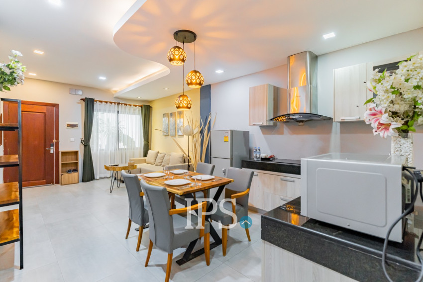 1 Bedroom Serviced Apartment For Rent - Phsar Kandal 1, Phnom Penh