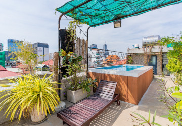 1 Bedroom Serviced Apartment For Rent - Phsar Kandal 1, Phnom Penh thumbnail