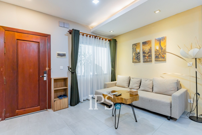 1 Bedroom Serviced Apartment For Rent - Phsar Kandal 1, Phnom Penh