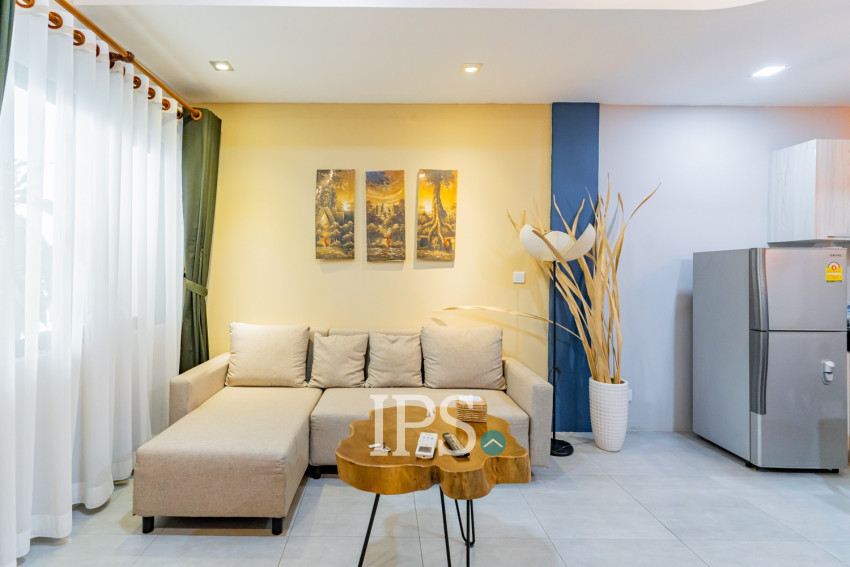 1 Bedroom Serviced Apartment For Rent - Phsar Kandal 1, Phnom Penh