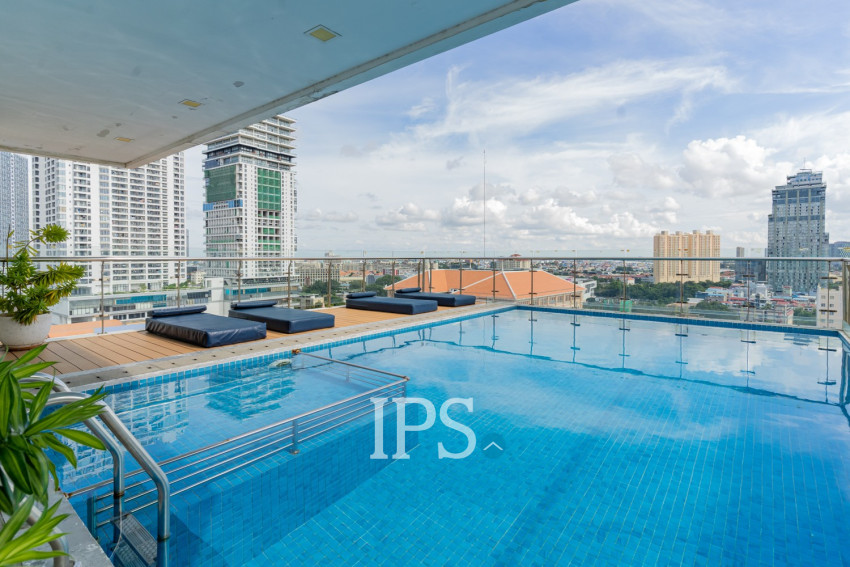 1 Bedroom Serviced Apartment for Rent - Tonle Bassac, Phnom Penh