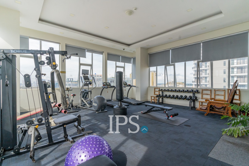 1 Bedroom Serviced Apartment for Rent - Tonle Bassac, Phnom Penh