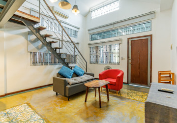 Loft 1 Bedroom Serviced Apartment For Rent - BKK3, Phnom Penh thumbnail