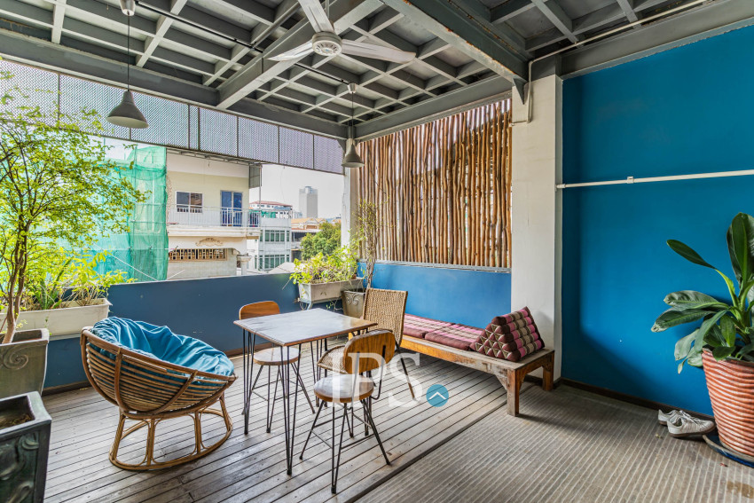 Loft 1 Bedroom Serviced Apartment For Rent - BKK3, Phnom Penh