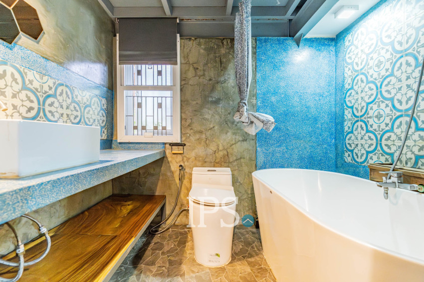 Loft 1 Bedroom Serviced Apartment For Rent - BKK3, Phnom Penh