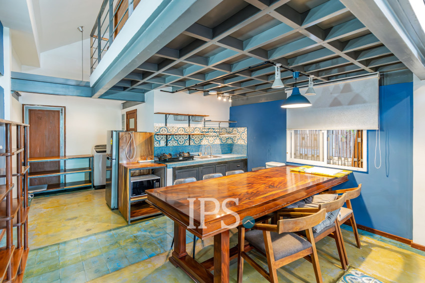 Loft 1 Bedroom Serviced Apartment For Rent - BKK3, Phnom Penh