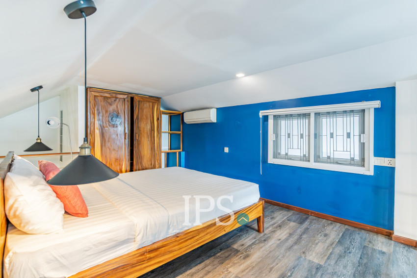 Loft 1 Bedroom Serviced Apartment For Rent - BKK3, Phnom Penh