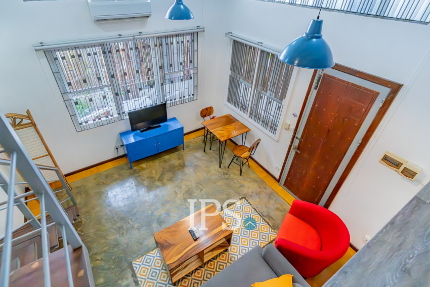 Duplex 2 Bedroom Serviced Apartment For Rent - BKK3, Phnom Penh