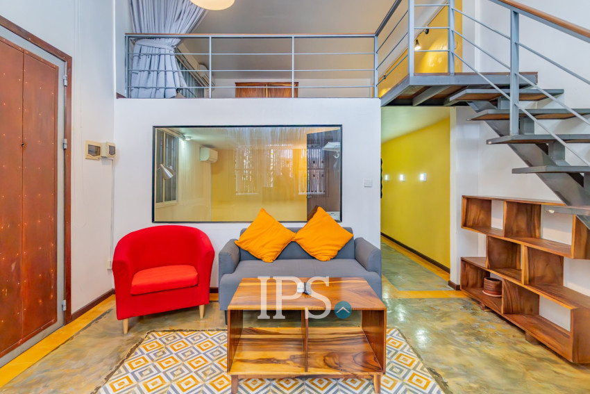 Duplex 2 Bedroom Serviced Apartment For Rent - BKK3, Phnom Penh