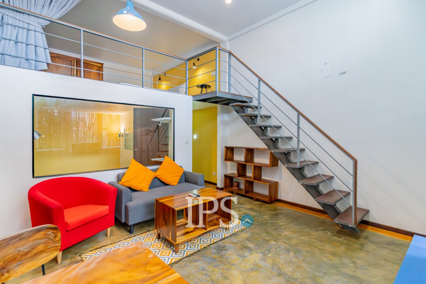 Duplex 2 Bedroom Serviced Apartment For Rent - BKK3, Phnom Penh