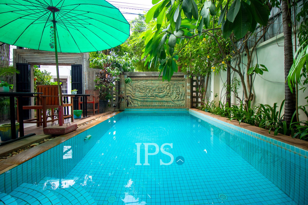 9 Bedroom Guesthouse For Rent - Svay Dungkum, Siem Reap - Image 25