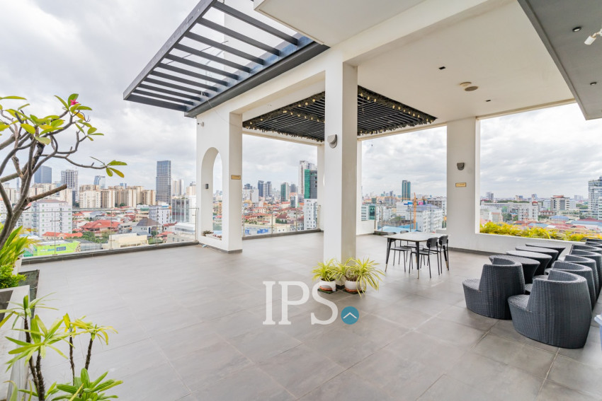 1 Bedroom Serviced Apartment For Rent - Boeung Kak 1, Phnom Penh