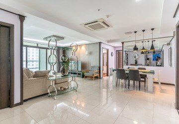 3 Bedroom Condo For Rent - De Castle Royal, BKK1, Phnom Penh thumbnail