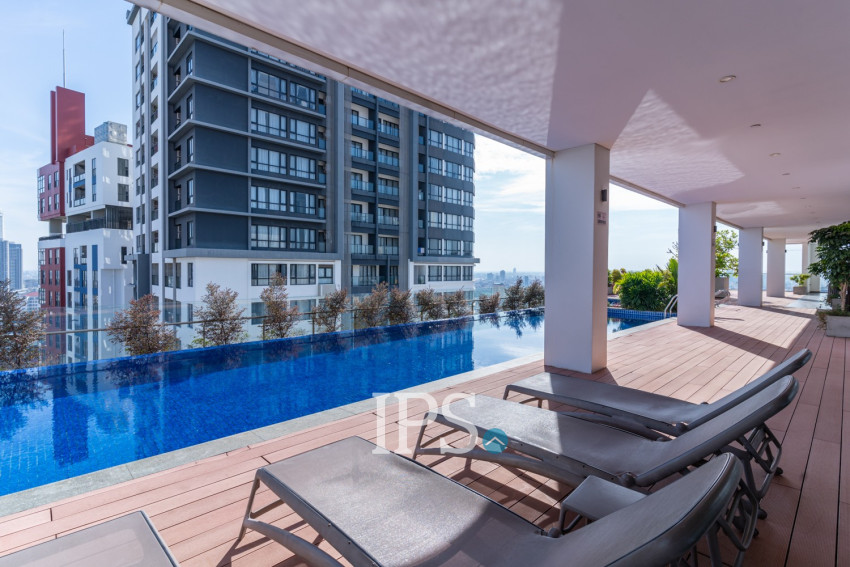 1 Bedroom Condo For Rent - Embassy Residence, Tonle Bassac, Phnom Penh