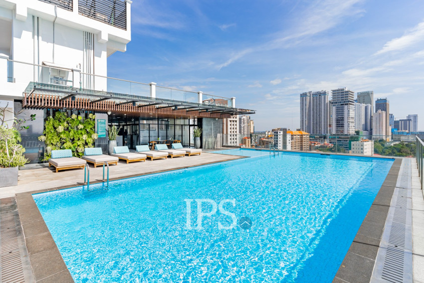 4 Bedroom Serviced Apartment For Rent - BKK1, Phnom Penh