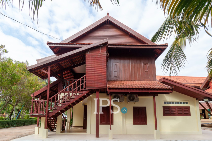 2 Bedroom Wooden Villa  for  Rent - Pouk, Siem Reap