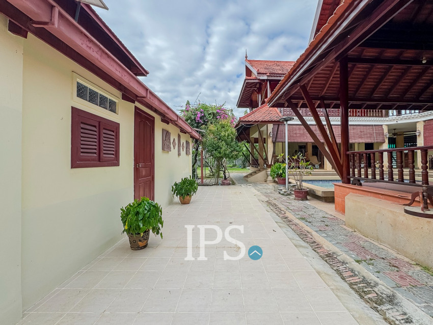 2 Bedroom Wooden Villa  for  Rent - Pouk, Siem Reap