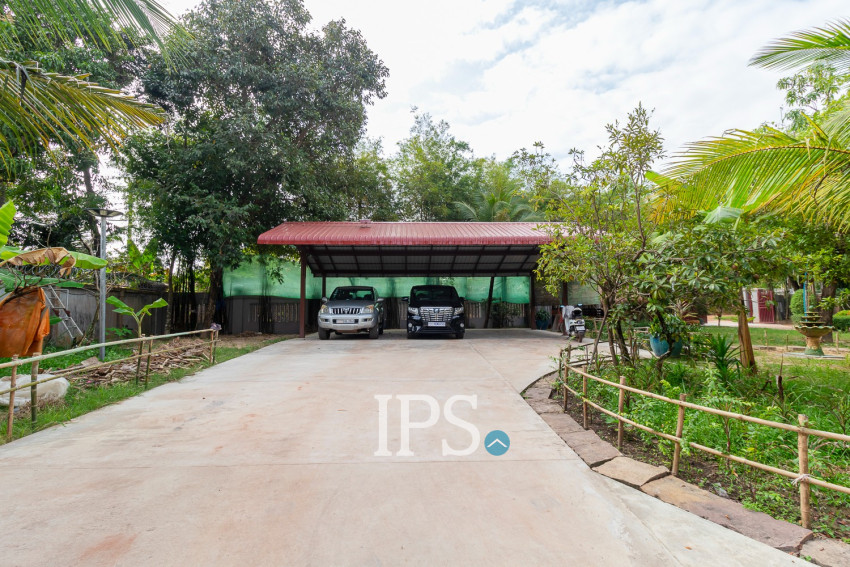 2 Bedroom Wooden Villa  for  Rent - Pouk, Siem Reap