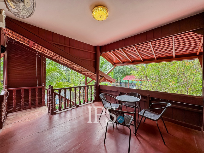 2 Bedroom Wooden Villa  for  Rent - Pouk, Siem Reap