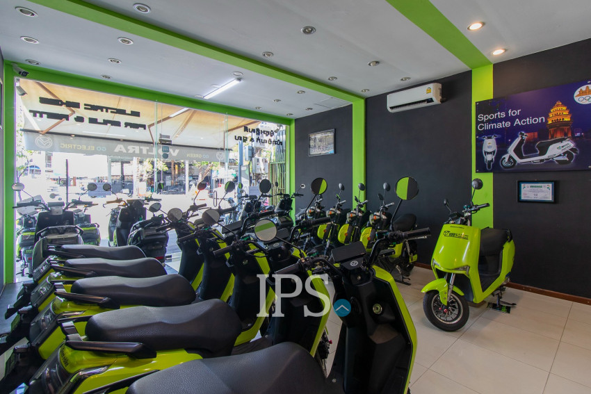 Profitable E-bike Rental Business For Sale - Pub Street, Svay Dangkum, Siem Reap