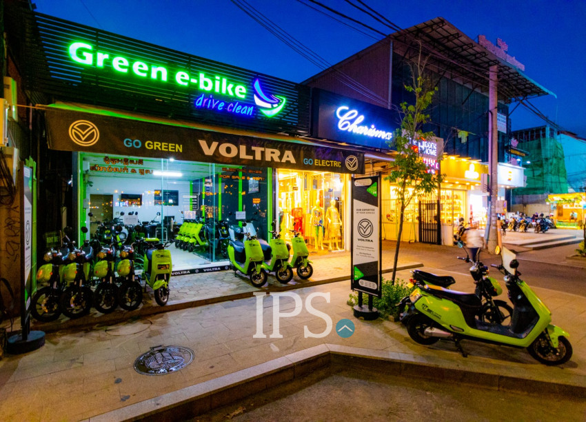 Profitable E-bike Rental Business For Sale - Pub Street, Svay Dangkum, Siem Reap