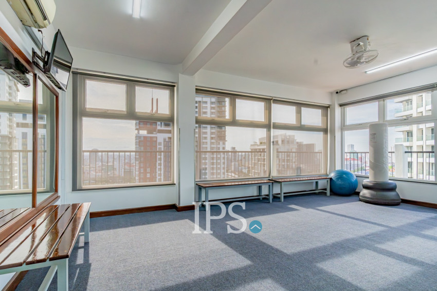 2 Bedroom Serviced Apartment For Rent - Tonle Bassac, Phnom Penh