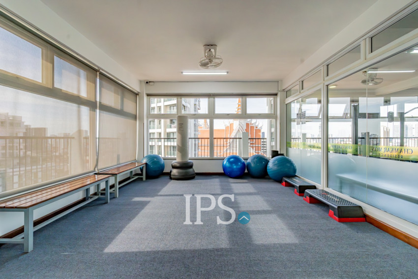 2 Bedroom Serviced Apartment For Rent - Tonle Bassac, Phnom Penh