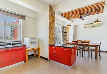 4 Bedroom Serviced Apartment For Rent - Tonle Bassac, Phnom Penh thumbnail