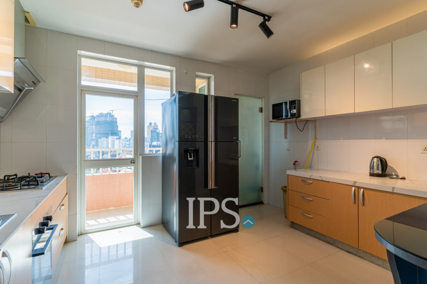 5 Bedroom Apartment For Rent - Rose Condo, Tonle Bassac, Phnom Penh