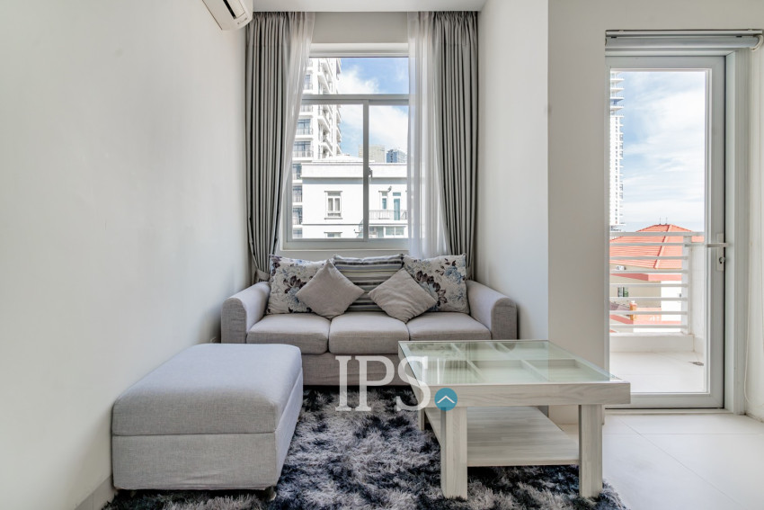 1 Bedroom Serviced Apartment For Rent - Tonle Bassac, Phnom Penh