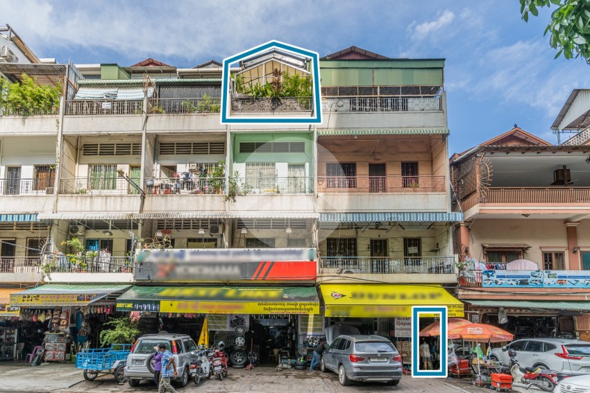 2 Bedroom Duplex Apartment For Sale - Wat Phnom, Daun Penh