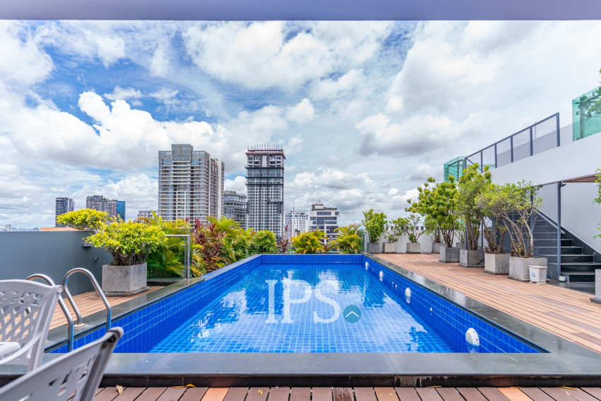 2 Bedroom Serviced Apartment For Rent - Boeung Kak 1, Phnom Penh