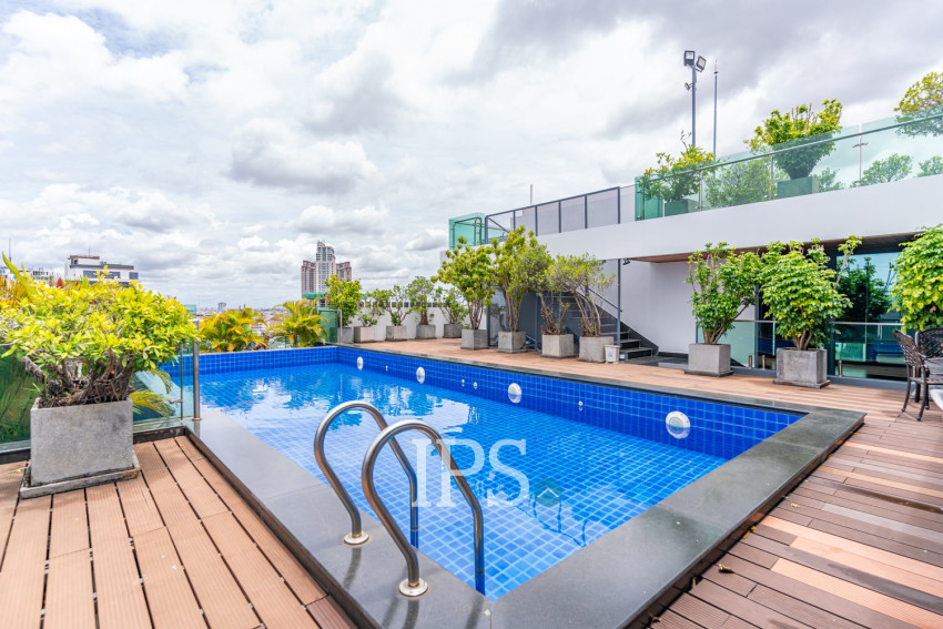 2 Bedroom Serviced Apartment For Rent - Boeung Kak 1, Phnom Penh