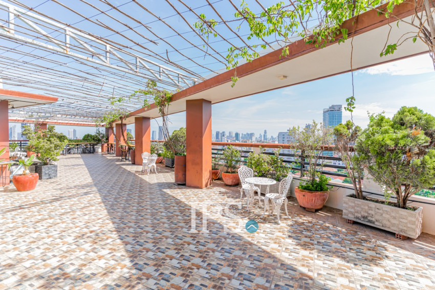 45 Sqm Studio Service Apartment For Rent  -Boeung Kak 2, Phnom Penh